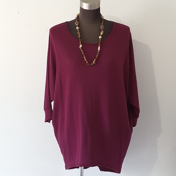 Freeloader Maroon Tunic - Picture 1 of 6